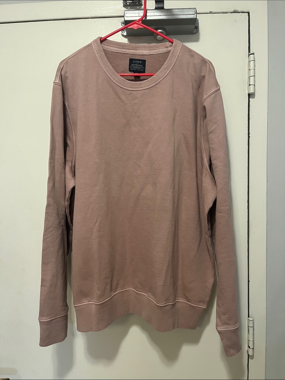 J. Crew Dusty Rose Crewneck Sweatshirt